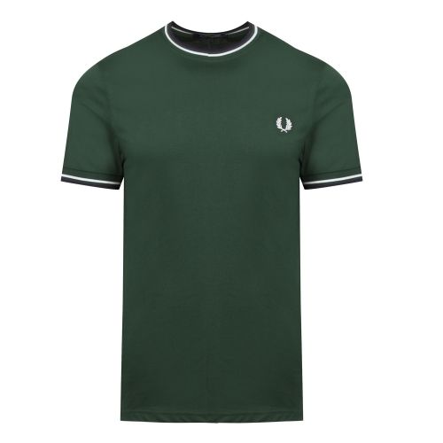 Mens Ivy Twin Tipped S/s T Shirt 47651 by Fred Perry from Hurleys