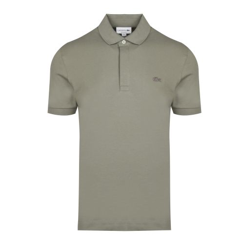 Mens Sergeant Green Paris Stretch Regular Fit S/s Polo Shirt 48773 by Lacoste from Hurleys