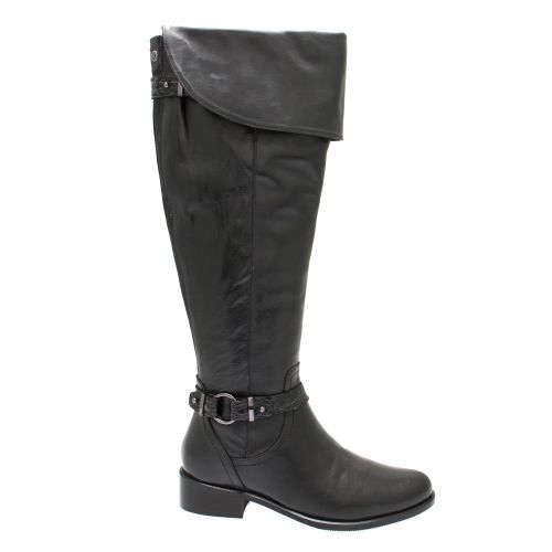 Womens Black Stani Over Knee Boots 44646 by Moda In Pelle from Hurleys
