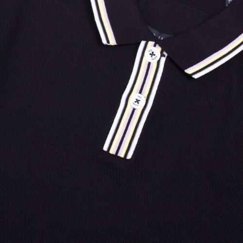 Mens Navy Twitwoo Stripe Collar S/s Polo Shirt 86699 by Ted Baker from Hurleys
