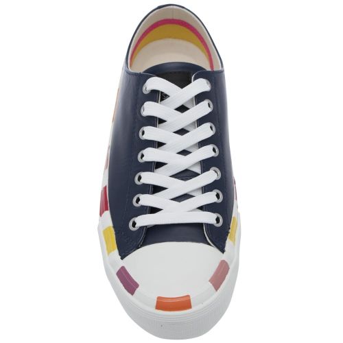 Womens Navy Nolan Stripe Trainers 20123 by PS Paul Smith from Hurleys