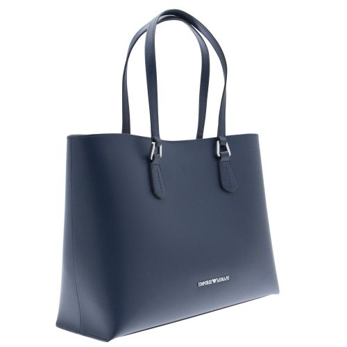 Womens Navy Large Tote Bag 19932 by Emporio Armani from Hurleys