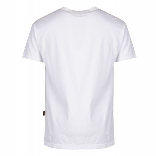 Anglomania Mens White Small Embroidered Logo S/s T Shirt 29553 by Vivienne Westwood from Hurleys