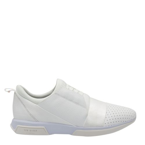 Womens White Cepall Strap Detail Trainers 43336 by Ted Baker from Hurleys