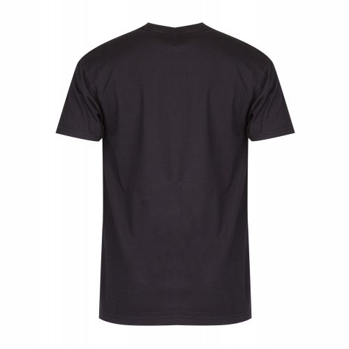 Anglomania Mens Black Small Embroidered Logo S/s T Shirt 29556 by Vivienne Westwood from Hurleys