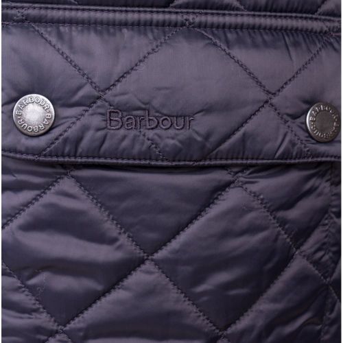Heritage Womens Navy Quilted Border Jacket 64540 by Barbour from Hurleys