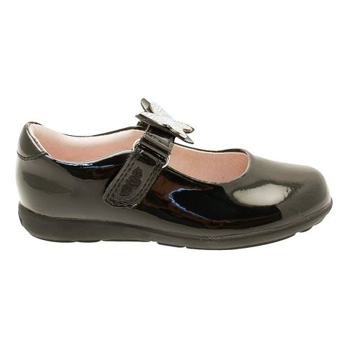 Girls Black Patent Angel G-Fit Shoes (25-35) 10961 by Lelli Kelly from Hurleys