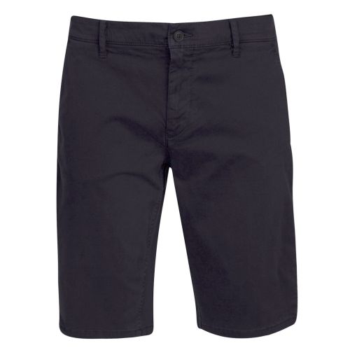 Casual Mens Dark Blue Schino-Slim Fit Chino Shorts 37583 by BOSS from Hurleys
