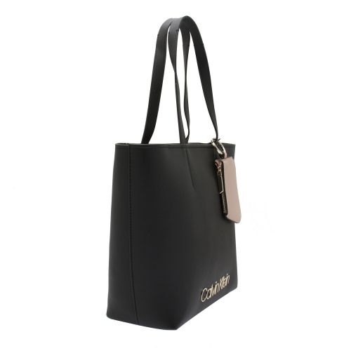 Womens Black CK Must Medium Shopper Bag 42863 by Calvin Klein from Hurleys