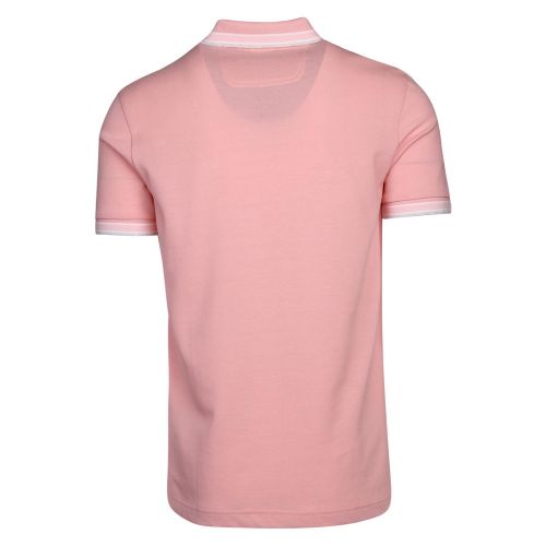 Athleisure Mens Pale Pink Paddy Regular Fit S/s Polo Shirt 36901 by BOSS from Hurleys