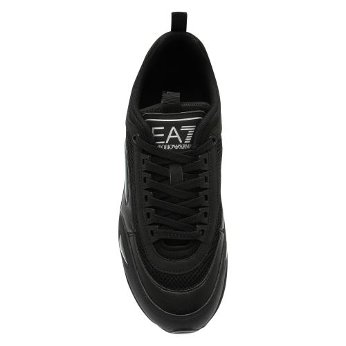 Mens Triple Black New Racer Trainers 57476 by EA7 from Hurleys