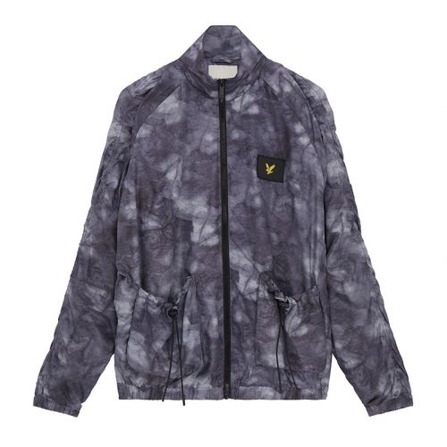 Mens Jet Black Mineral Windbreaker Jacket 104124 by Lyle and Scott from Hurleys