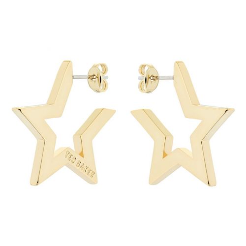 Womens Gold Saadiee Super Star Earrings 96515 by Ted Baker from Hurleys