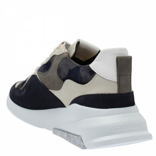 Mens Grey Camouflage Malibu Trainers 40236 by Android Homme from Hurleys