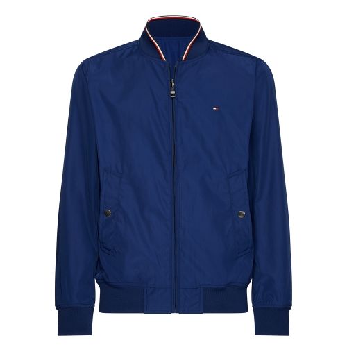 Mens Blue Ink Reversible Bomber Jacket 58027 by Tommy Hilfiger from Hurleys