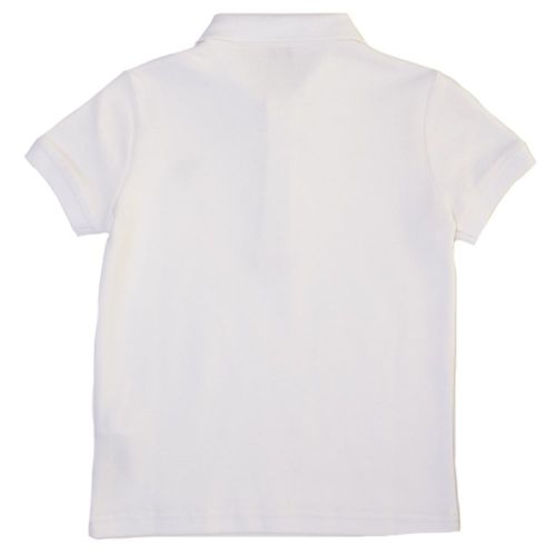 Boys White Luciano S/s Polo Shirt 61898 by Paul Smith Junior from Hurleys