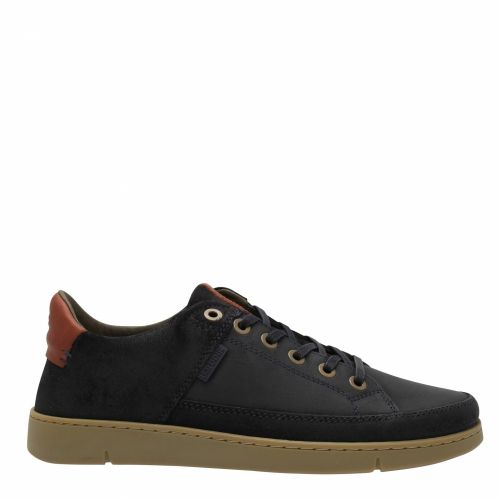 Mens Navy Bilby Casual Shoes 56443 by Barbour from Hurleys