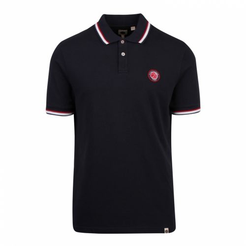 Mens Navy Likeminded S/s Polo Shirt 57532 by Pretty Green from Hurleys