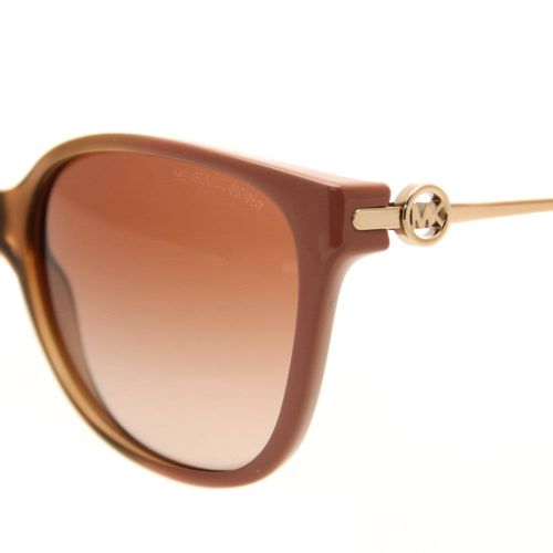 Womens Brown & Rio Coral Ombre Marrakesh Sunglasses 12218 by Michael Kors from Hurleys