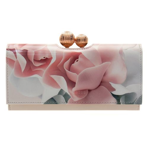 Womens Nude Pink Idella Porcelain Rose Printed Matinee Purse 63238 by Ted Baker from Hurleys