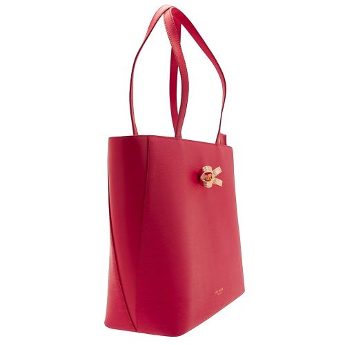 Womens Deep Pink Larah Bow Shopper Bag 16497 by Ted Baker from Hurleys