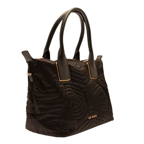 Womens Black Akebia Quilted Small Tote Bag 18655 by Ted Baker from Hurleys