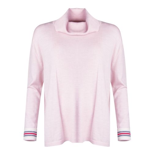 Womens Pink Roll Neck Knitted Jumper 28658 by PS Paul Smith from Hurleys