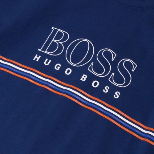 Mens Blue Urban Lounge Logo S/s T Shirt 37767 by BOSS from Hurleys