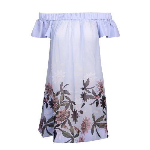 Womens Light Blue Belriaa Illusion Bardot Cover Up 40662 by Ted Baker from Hurleys
