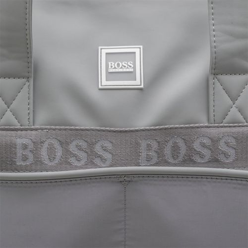 Boys Light Grey Branded Changing Bag 101843 by BOSS from Hurleys