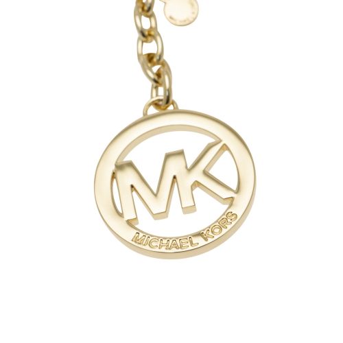 Womens Gold Charms Metal MK Keyring 31176 by Michael Kors from Hurleys