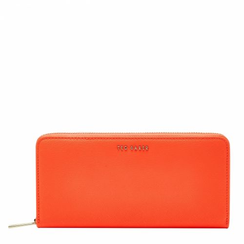 Womens Neon Orange Fayrie Zip Around Matinee Purse 60049 by Ted Baker from Hurleys