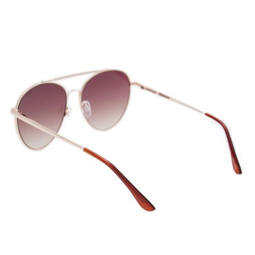 Womens Gold/Brown Lickety Split Sunglasses 29014 by Quay Australia from Hurleys