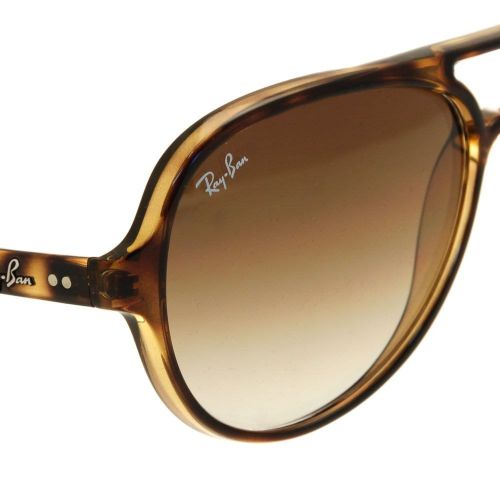 Light Havana RB4125 Cats 5000 Sunglasses 14470 by Ray-Ban from Hurleys