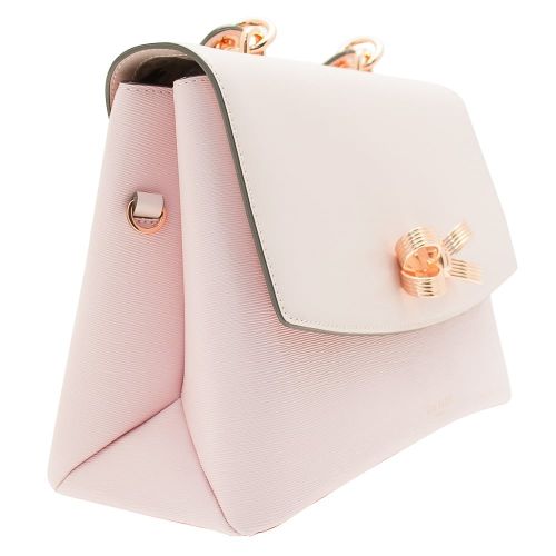 Womens Dusky Pink Lauree Bow Lady Bag 16505 by Ted Baker from Hurleys