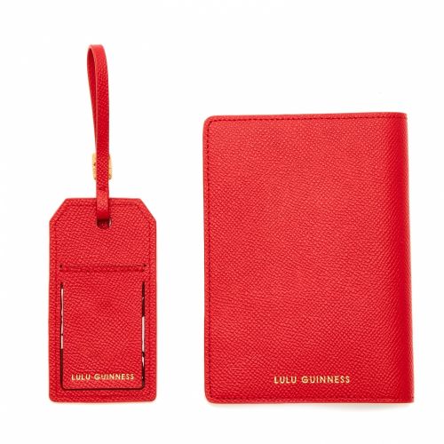 Womens Classic Red With Love Travel Set 47436 by Lulu Guinness from Hurleys
