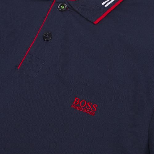 Athleisure Mens Navy Paul Slim Fit S/s Polo Shirt 44831 by BOSS from Hurleys