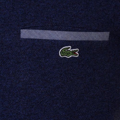 Mens Dark Indigo Pocket Detail L/s Polo Shirt 61746 by Lacoste from Hurleys