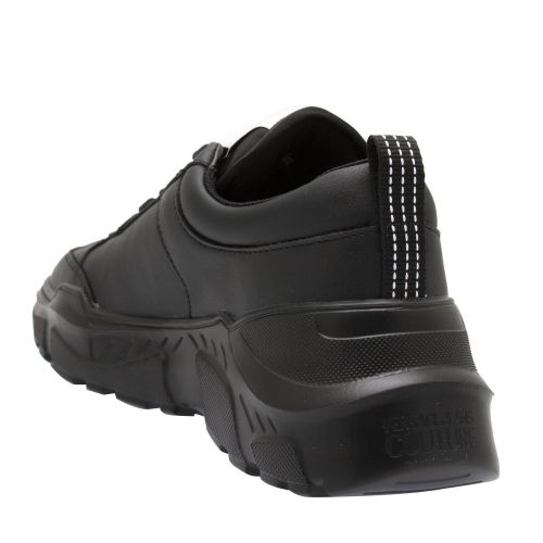 Mens Black Speed Trainers 74282 by Versace Jeans Couture from Hurleys