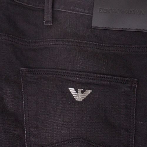 Mens Grey J06 Slim Fit Jeans 37087 by Emporio Armani from Hurleys