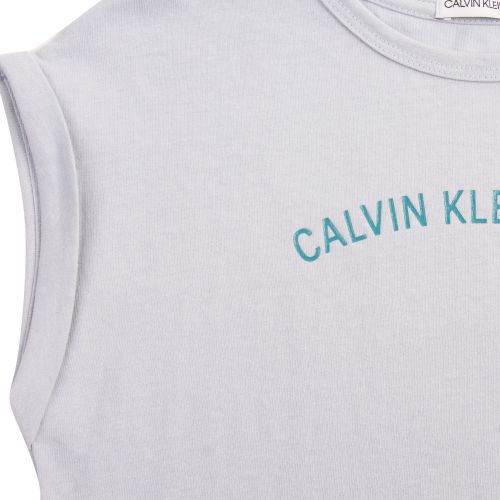 Girls Skyway Logo Loose Fit S/s T Shirt 79000 by Calvin Klein from Hurleys