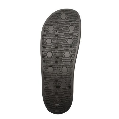 Mens Black Branded Logo Slides 82283 by Versace Jeans Couture from Hurleys