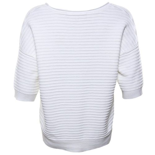 Womens Summer White Heatwave Dinka Crew Sweater 39750 by French Connection from Hurleys
