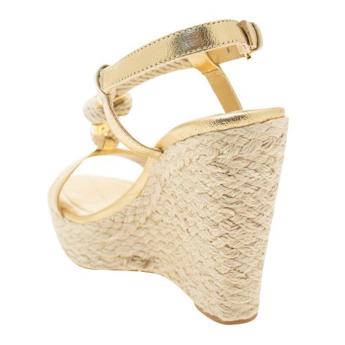 Womens Pale Gold Holly Rope Wedges 8388 by Michael Kors from Hurleys