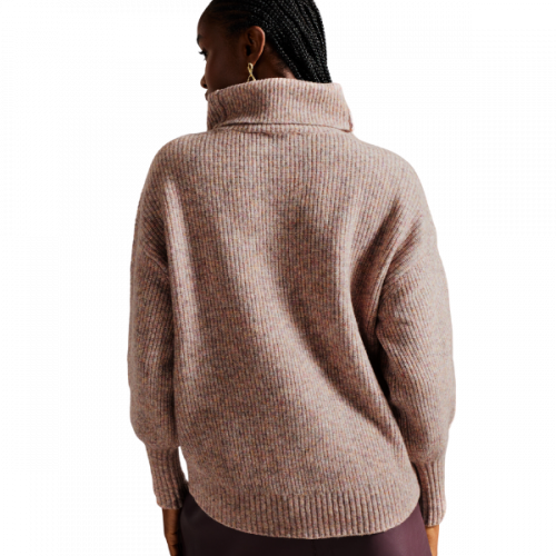 Womens Light Pink Cchloe High Neck Knit 130723 by Ted Baker from Hurleys