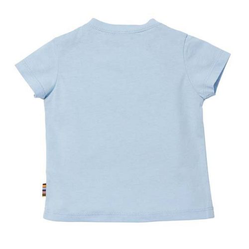 Baby Pale Blue Zebra Trolley S/s T Shirt 107420 by Paul Smith Junior from Hurleys