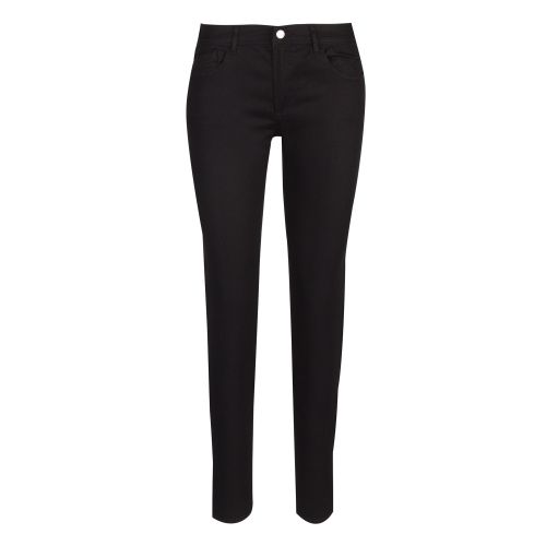 Womens Black J28 Mid Rise Skinny Fit Jeans 48041 by Emporio Armani from Hurleys