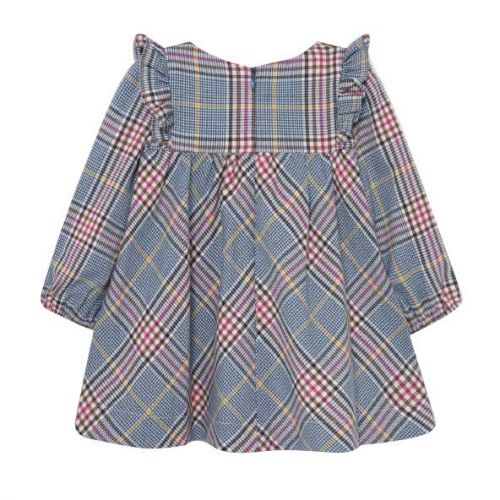 Infant Blue Plaid Check Dress 92214 by Mayoral from Hurleys