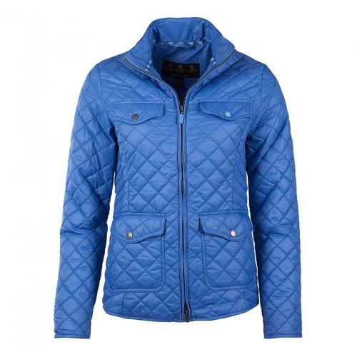 Womens Shore Blue Formby Quilted Jacket 26421 by Barbour from Hurleys