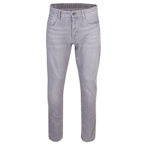 Mens Light Aged Grey 3301 Tapered Fit Jeans 23937 by G Star from Hurleys